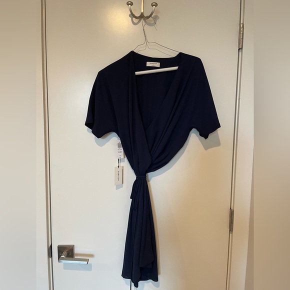 NWT Navy  Blue Babaton Wallace Dress - Picture 2 of 4